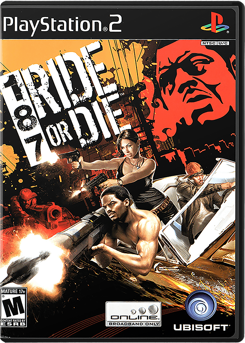 187 Ride or Die box art for Playstation 2